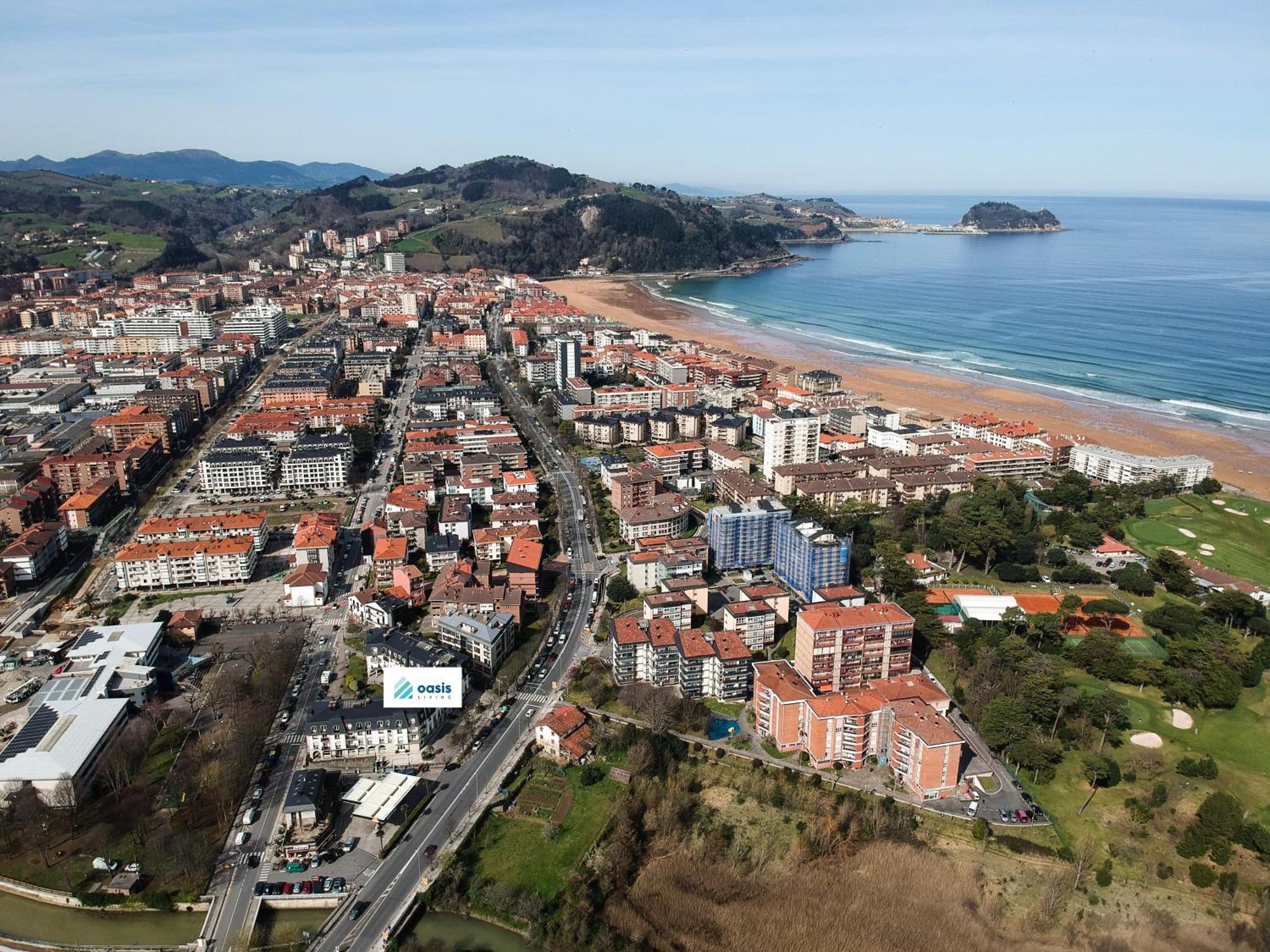 Apartamento Familiar Exterior En La Costa De Zarautz - Oasis Palm Apartment Bagian luar foto